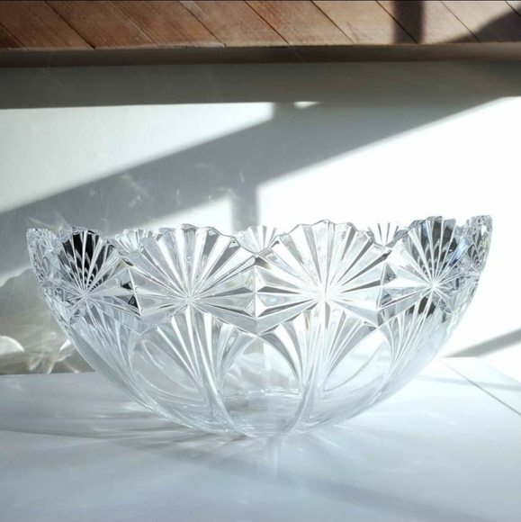 Mikasa Other - Mikasa Duchess Lead Crystal Centerpiece Bowl 12"